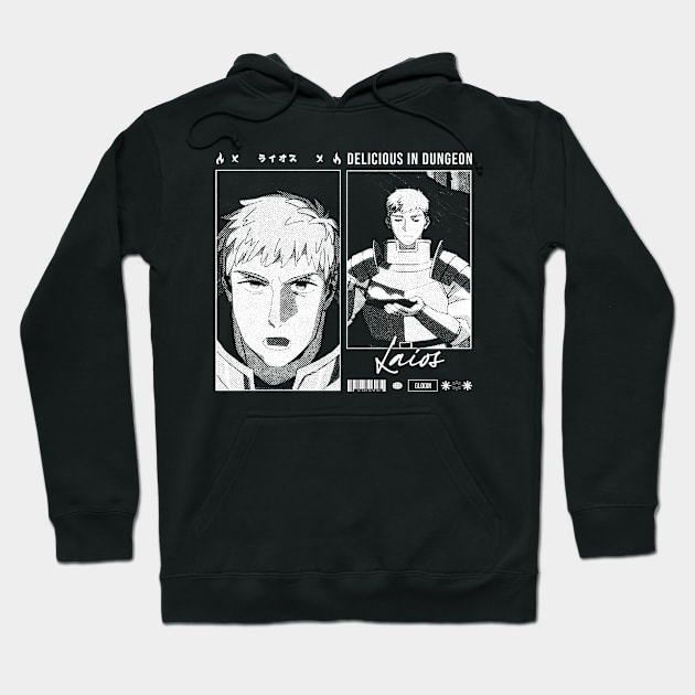 Laios Touden Dungeon Meshi Hoodie by Gloomeeey